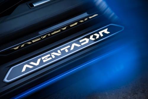 2019 Lamborghini Aventador S Coupe Interior Detail