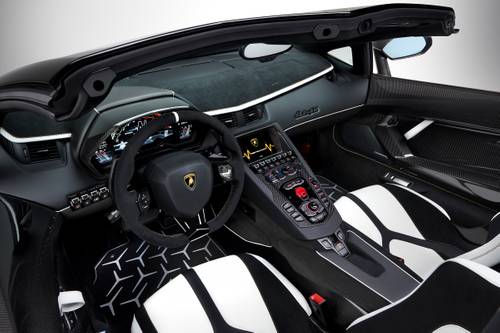 Lamborghini Aventador SVJ Roadster Convertible Dashboard