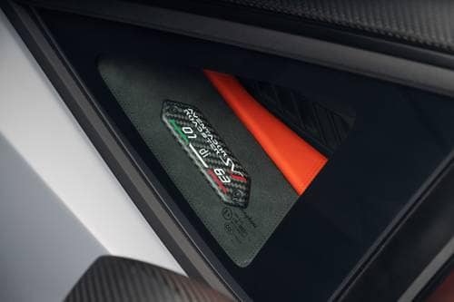Lamborghini Aventador SVJ Roadster Convertible Interior Detail