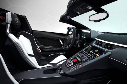 Lamborghini Aventador SVJ Roadster Convertible Interior