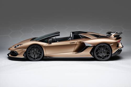 Lamborghini Aventador SVJ Roadster Convertible Profile