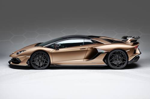 Lamborghini Aventador SVJ Roadster Convertible Profile