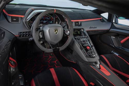 Lamborghini Aventador SVJ Coupe Dashboard