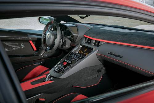 Lamborghini Aventador SVJ Coupe Interior