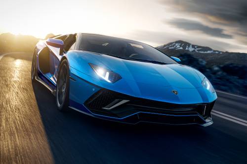 2022 Lamborghini Aventador Ultimae Roadster Convertible Exterior