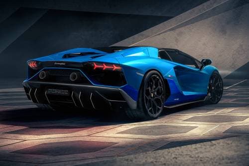 2022 Lamborghini Aventador Ultimae Roadster Convertible Exterior