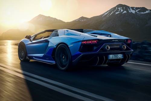 2022 Lamborghini Aventador Ultimae Roadster Convertible Exterior