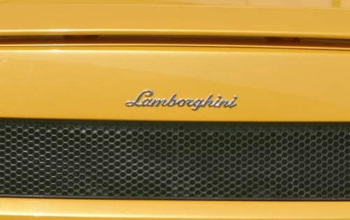 2004 Lamborghini Gallardo Rear Badging