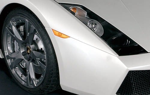 2006 Lamborghini Gallardo Spyder Wheel and Headlamp Detail