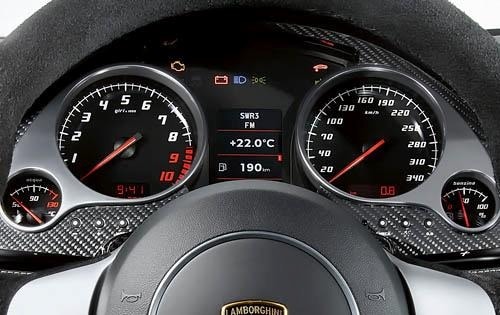 2009 Lamborghini Gallardo LP 560-4 Instrument Cluster