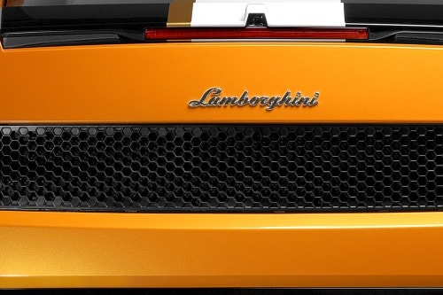 2010 Lamborghini Gallardo LP 550-2 Valentino Balboni Coupe Rear Badge