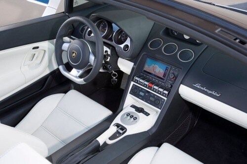 2012 Lamborghini Gallardo LP 560-4 Spyder Convertible Interior