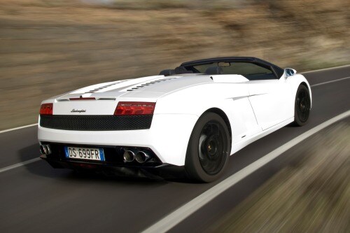 2012 Lamborghini Gallardo LP 560-4 Spyder Convertible Exterior