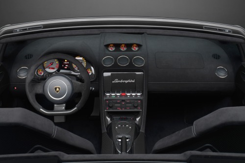 2012 Lamborghini Gallardo LP 570-4 Spyder Performante Convertible Dashboard
