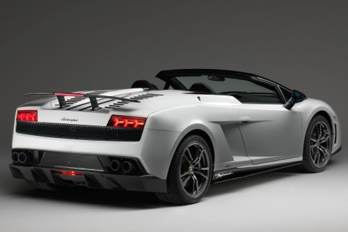 2012 Lamborghini Gallardo LP 570-4 Spyder Performante Convertible Exterior