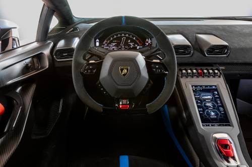 Lamborghini Huracan STO Coupe Steering Wheel Detail