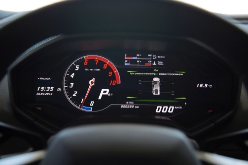 2015 Lamborghini Huracan LP 610-4 Coupe Gauge Cluster