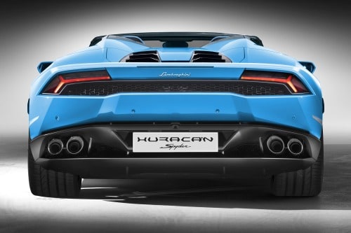 2016 Lamborghini Huracan LP 610-4 Spyder Convertible Exterior