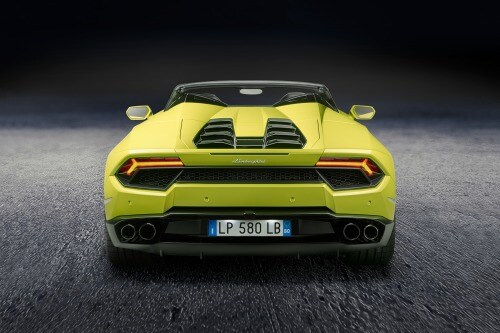 2017 Lamborghini Huracan LP 580-2 Spyder Convertible Exterior
