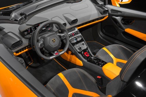 2017 Lamborghini Huracan LP 610-4 Spyder Convertible Interior