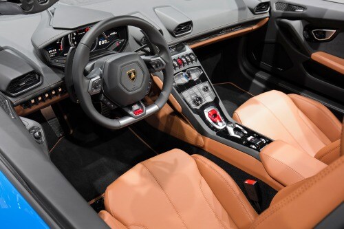 2017 Lamborghini Huracan LP 610-4 Spyder Convertible Interior