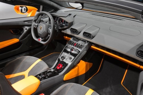 2017 Lamborghini Huracan LP 610-4 Spyder Convertible Interior