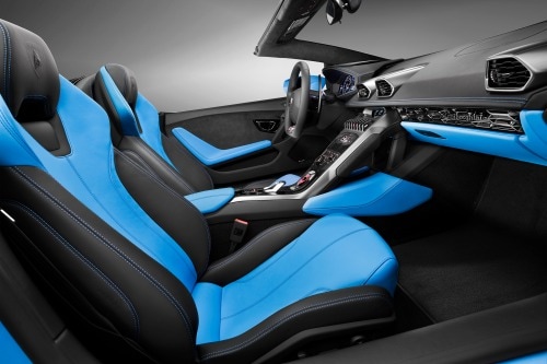 2017 Lamborghini Huracan LP 610-4 Spyder Convertible Interior