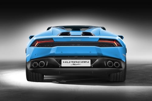 2017 Lamborghini Huracan LP 610-4 Spyder Convertible Exterior