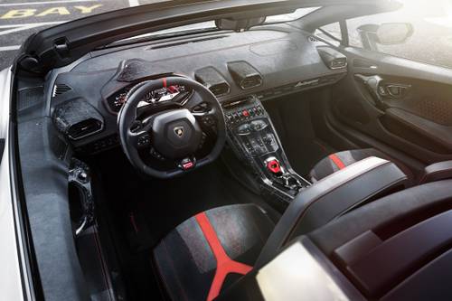 2018 Lamborghini Huracan Performante Spyder Convertible Dashboard