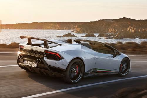 2018 Lamborghini Huracan Performante Spyder Convertible Exterior