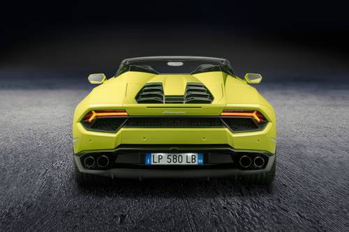 2018 Lamborghini Huracan Spyder Convertible Exterior