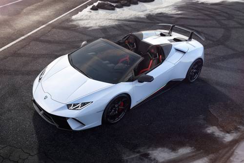 2019 Lamborghini Huracan Performante Spyder Convertible Exterior