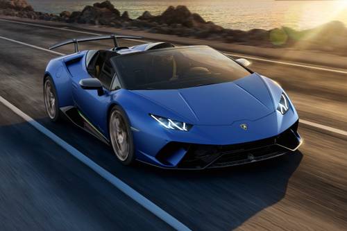 2019 Lamborghini Huracan Performante Spyder Convertible Exterior