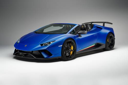 2019 Lamborghini Huracan Performante Spyder Convertible Exterior