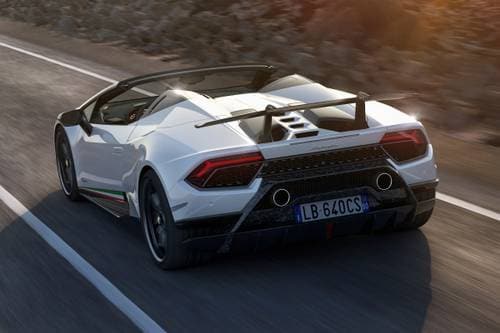 2019 Lamborghini Huracan Performante Spyder Convertible Exterior
