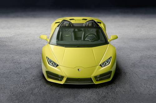 2019 Lamborghini Huracan Spyder Convertible Exterior