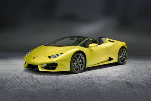 2019 Lamborghini Huracan Spyder Convertible Exterior