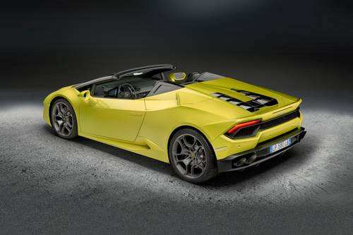 2019 Lamborghini Huracan Spyder Convertible Exterior