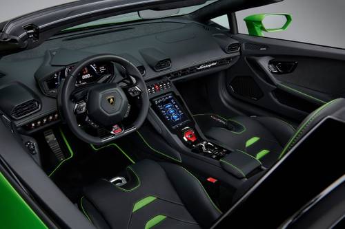 2020 Lamborghini Huracan EVO Spyder Convertible Dashboard