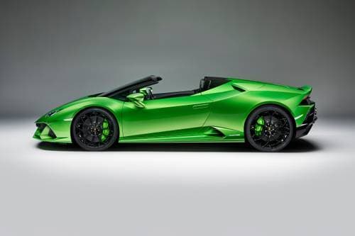 Lamborghini Huracan EVO Spyder Convertible Profile