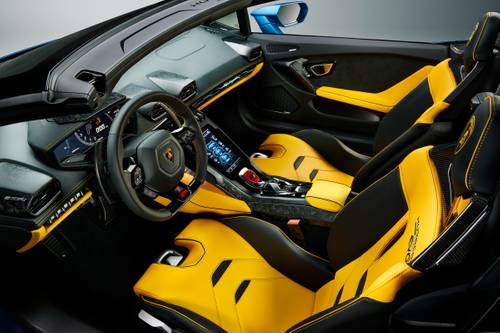 2023 Lamborghini Huracan EVO RWD Spyder Convertible Interior