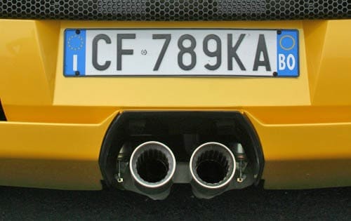 2004 Lamborghini Murcielago Exhaust Detail