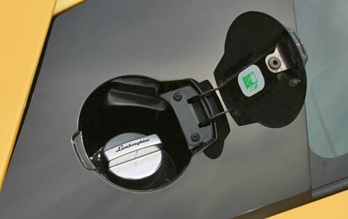 2004 Lamborghini Murcielago Gas Cap Detail