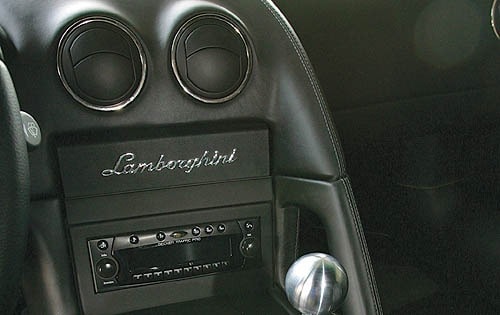 2006 Lamborghini Murcielago Center Console