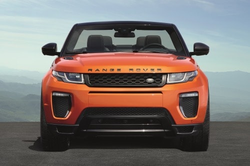 2017 Land Rover Range Rover Evoque HSE Dynamic Convertible SUV Exterior. Options Shown.