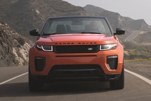 2017 Land Rover Range Rover Evoque HSE Dynamic Convertible SUV Exterior. Options Shown.