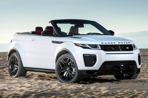 2017 Land Rover Range Rover Evoque HSE Dynamic Convertible SUV Exterior. Options Shown.