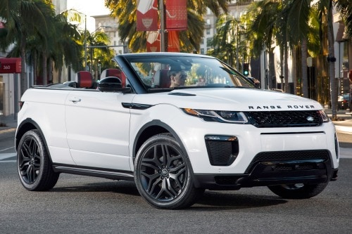2017 Land Rover Range Rover Evoque HSE Dynamic Convertible SUV Exterior. Options Shown.