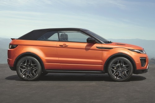 2017 Land Rover Range Rover Evoque HSE Dynamic Convertible SUV Exterior2017 Land Rover Range Rover Evoque HSE Dynamic Convertible SUV Exterior. Options Shown.