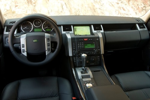 2007 Land Rover Range Rover Sport HSE 4dr SUV Dashboard